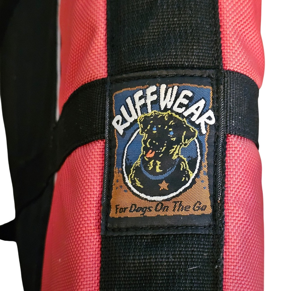 Ruffwear Float Coat Dog Life Jacket Red Black Large Reflective Water Safe Vest - Picture 2 of 7